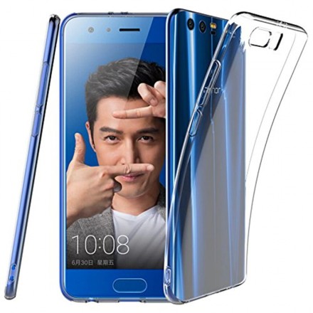 Ультратонкая ТПУ накладка Crystal для Huawei Honor 9 (прозрачная)