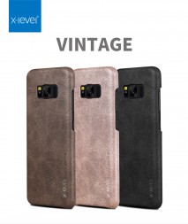 Кожаная накладка X-Level Vintage Series для Samsung G955F Galaxy S8 Plus