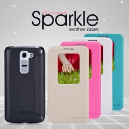 Чехол (книжка) Nillkin Sparkle для LG G2 mini D618