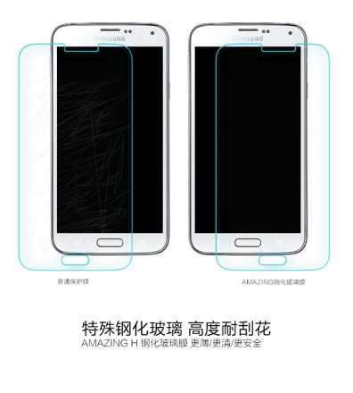 Защитное стекло Nillkin Anti-Explosion (H) для Samsung G900 Galaxy S5