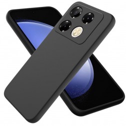 Матовый ТПУ чехол Full Cam для Infinix Note 40 Pro 4G