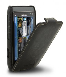 Кожаный чехол (флип) Melkco Jacka Type для Nokia N8