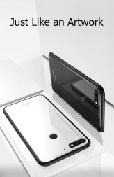 ТПУ накладка Glass для Huawei Y7 Prime 2018