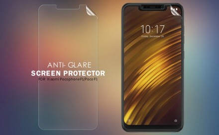 Защитная пленка на экран Xiaomi Pocophone F1 Nillkin Crystal