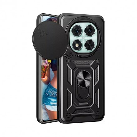 TPU+PC чехол Gate Ring Plaza (с защитой камеры) для Xiaomi Redmi Note 14 Pro 5G