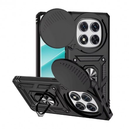 TPU+PC чехол Gate Ring Plaza (с защитой камеры) для Xiaomi Redmi Note 14 Pro 5G