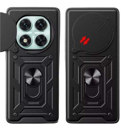 TPU+PC чехол Gate Ring Plaza (с защитой камеры) для Xiaomi Redmi Note 14 Pro 5G