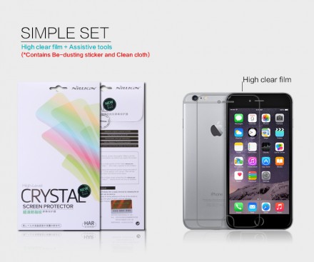 Защитная пленка на экран iPhone 6 Plus Nillkin Crystal