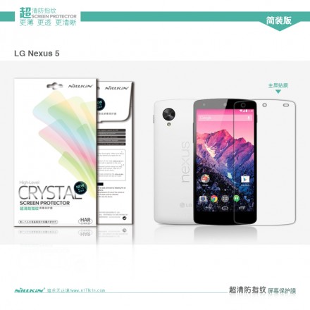 Защитная пленка на экран LG Nexus 5 D821 Nillkin Crystal