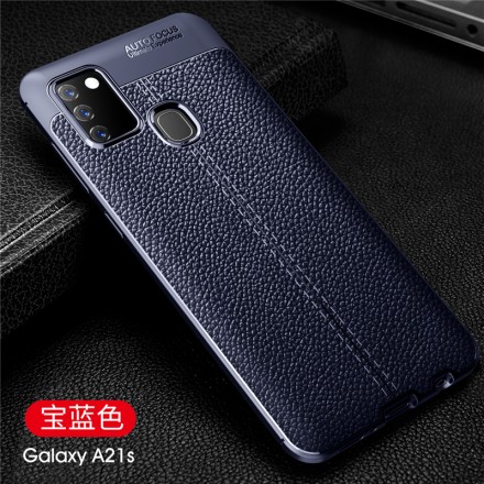 ТПУ чехол Skin Texture для Samsung Galaxy A21s A217F