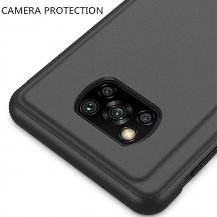 Чехол Mirror Clear View Case для Xiaomi Poco X3