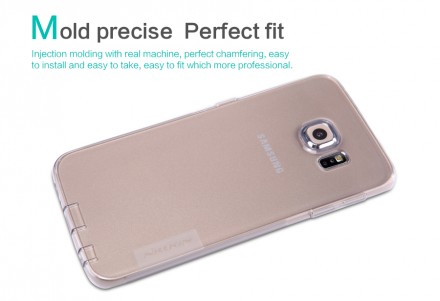 ТПУ накладка Nillkin Nature для Samsung G925F Galaxy S6 Edge