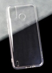 Ультратонкий ТПУ чехол Crystal для Tecno Spark 6 Go (прозрачный)