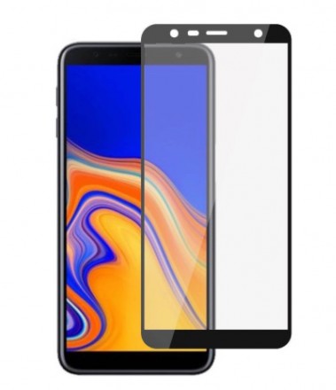 Защитное стекло Matte Full-Screen с рамкой для Samsung Galaxy J6 2018 J600