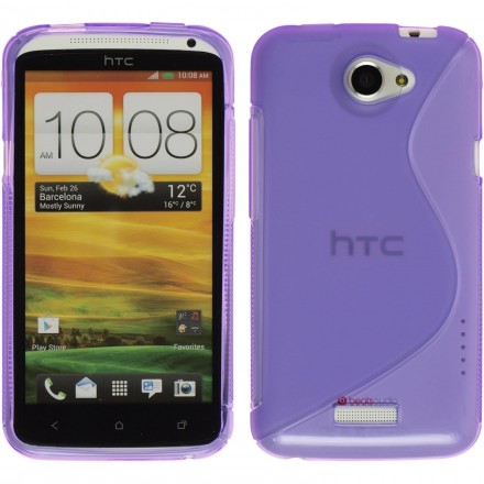 ТПУ накладка S-line для HTC One X
