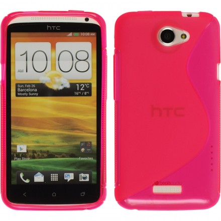 ТПУ накладка S-line для HTC One X