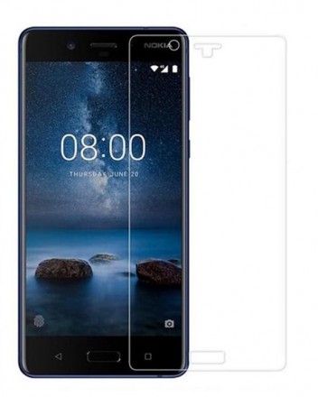 Защитная пленка на экран для Nokia 8 (прозрачная)
