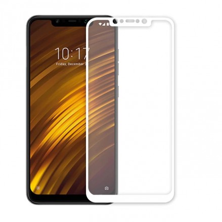 Защитное стекло c рамкой 3D+ Full-Screen для Xiaomi Pocophone F1