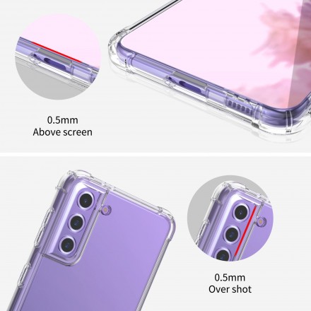 Прозрачный чехол Crystal Protect для Samsung Galaxy S21