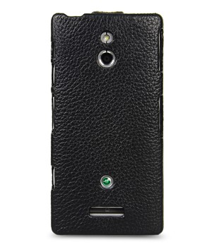 Кожаный чехол (флип) Melkco Jacka Type для Sony Xperia P (LT22i)