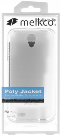 ТПУ накладка Melkco Poly Jacket для Lenovo A859 (+ пленка на экран)