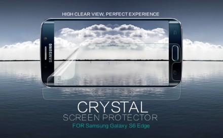 Защитная пленка на экран Samsung G925F Galaxy S6 Edge Nillkin Crystal
