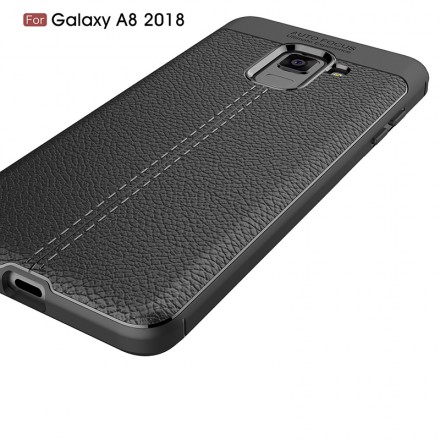 ТПУ накладка Skin Texture для Samsung Galaxy A8 2018 A530F