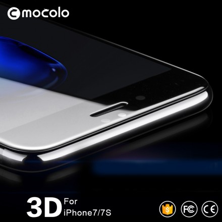 Защитное стекло с рамкой MOCOLO 3D Premium для iPhone 8