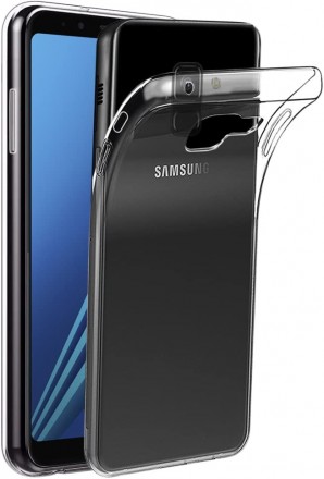 TPU чехол Prime Crystal 1.5 mm для Samsung Galaxy A8 2018 A530F