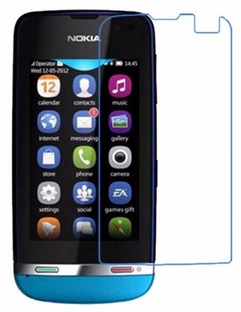Защитная пленка на экран для Nokia Asha 311 (прозрачная)