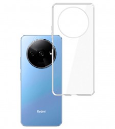 Прозрачный чехол Crystal Strong 0.5 mm для Xiaomi Poco C75