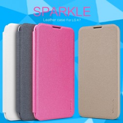 Чехол (книжка) Nillkin Sparkle для LG K7 X210