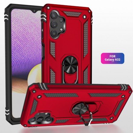 TPU+PC чехол Ring Plaza (с подставкой) для Samsung Galaxy A32