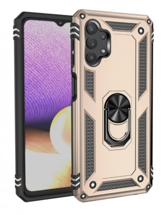 TPU+PC чехол Ring Plaza (с подставкой) для Samsung Galaxy A32