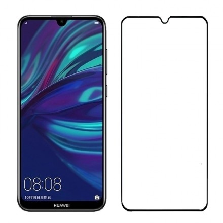 Защитное стекло 5D+ Full-Screen с рамкой для Huawei Y6 2019