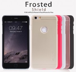 Пластиковая накладка Nillkin Super Frosted для iPhone 6 Plus (+ пленка на экран)