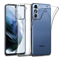 Прозрачный чехол Crystal Strong 0.5 mm для Samsung Galaxy S21 FE