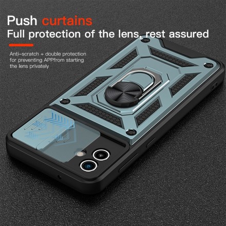 TPU+PC чехол Gate Ring Plaza (с защитой камеры) для Samsung Galaxy A04