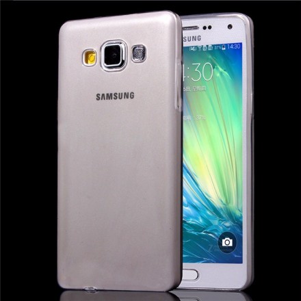 Ультратонкая ТПУ накладка Crystal для Samsung A300H Galaxy A3 (прозрачная)