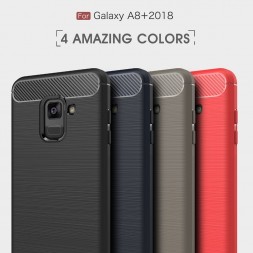 ТПУ накладка для Samsung Galaxy A8 Plus 2018 A730F iPaky Slim