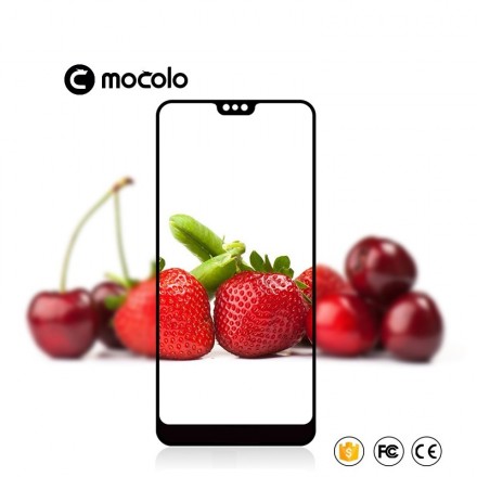 Защитное стекло с рамкой MOCOLO 3D Premium для Huawei P20 Lite