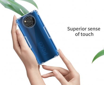 ТПУ чехол Nillkin Nature для Xiaomi Poco X3 NFC