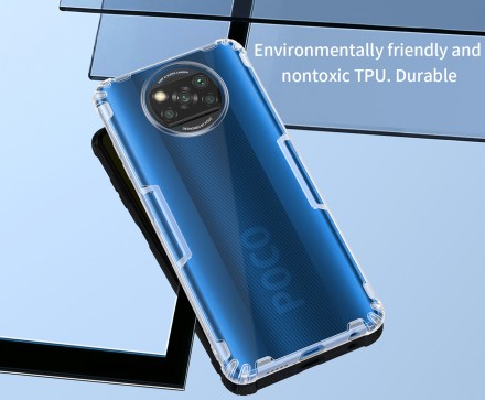 ТПУ чехол Nillkin Nature для Xiaomi Poco X3 NFC