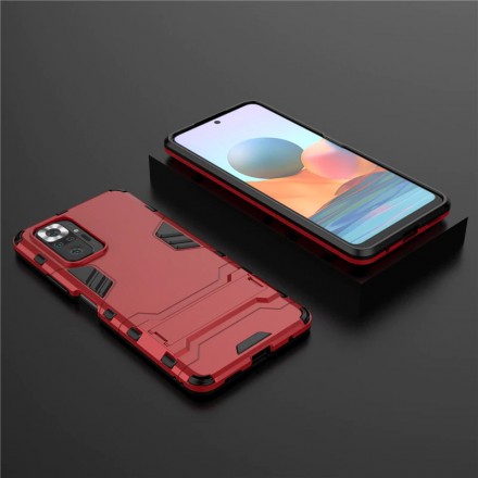 Чехол Strong Guard для Xiaomi Redmi Note 10 Pro (ударопрочный c подставкой)
