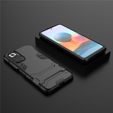 Чехол Strong Guard для Xiaomi Redmi Note 10 Pro (ударопрочный c подставкой)
