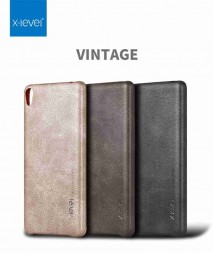 Кожаная накладка X-Level Vintage Series для Sony Xperia XA