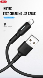 USB кабель - Lightning XO NB112 (3A)