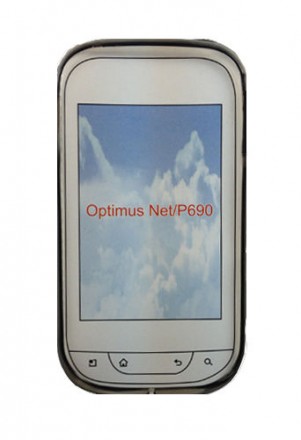 ТПУ накладка для LG P690 Optimus Link (матовая)