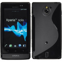 ТПУ накладка S-line для Sony Xperia Sola (MT27i)