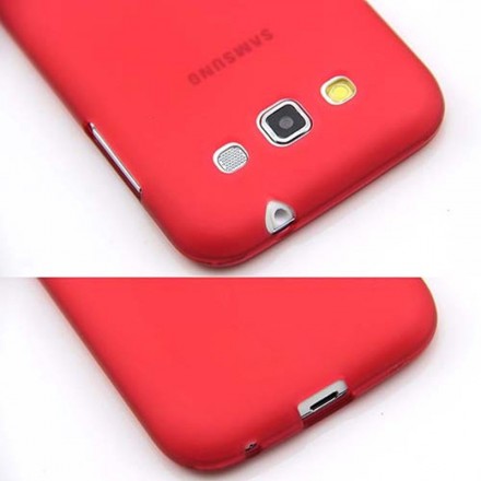 ТПУ накладка для Samsung i8552 Galaxy Win Duos (матовая)